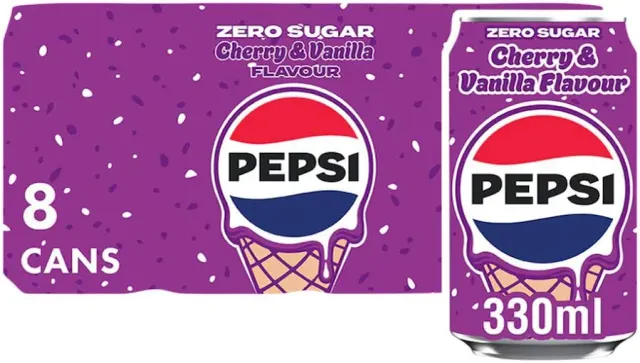 Pepsi Cola Kirsche & Vanille 8 x 330ml