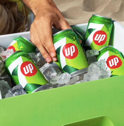 7UP Zero Sugar Lemon & Lime Soda 330ml Can