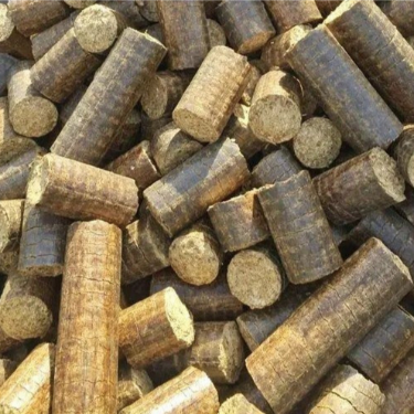 Wood Briquettes in Packaging