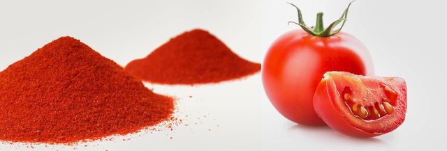 Tomato Powder with Bright Red Color