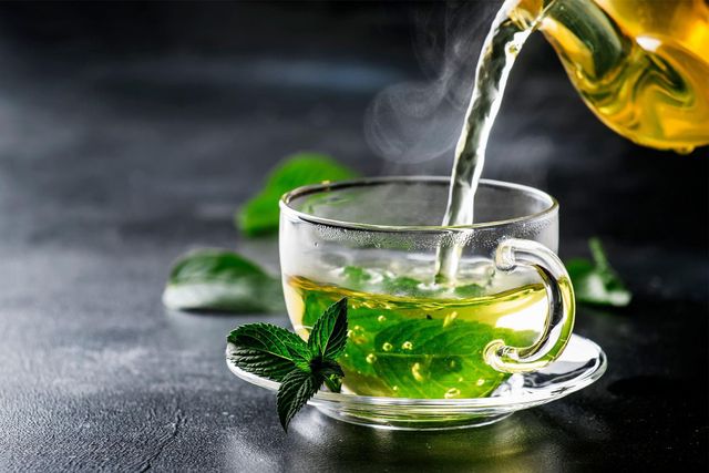 Green Tea in Packaging