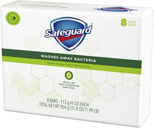 SAFEGUARD Bar Soap Fresh Green with Herbal Extract