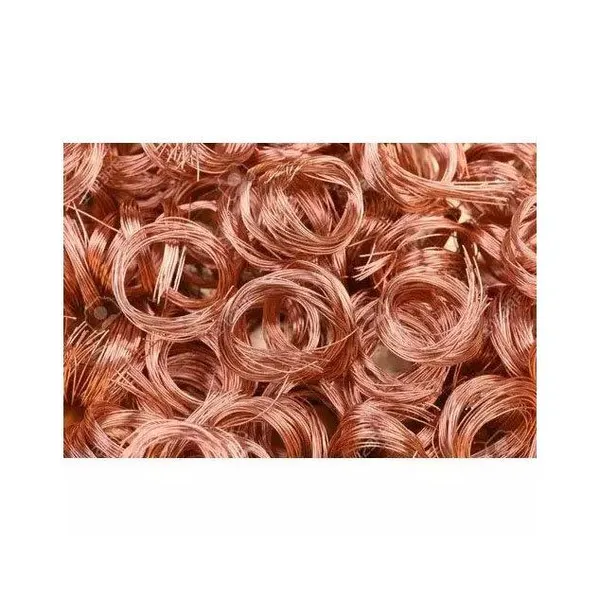 Copper wire scrap with packaging