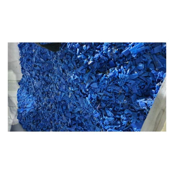 HDPE Blue Drum Regrind