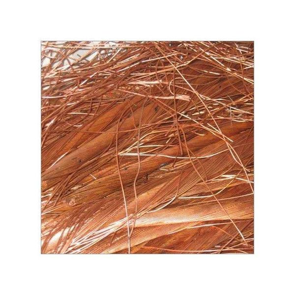 Copper wire scrap in bulk