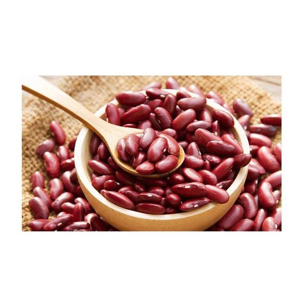 Red kidney beans in a bulk packaging