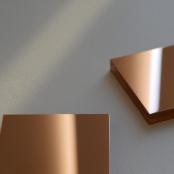 Copper Sheet Detail View