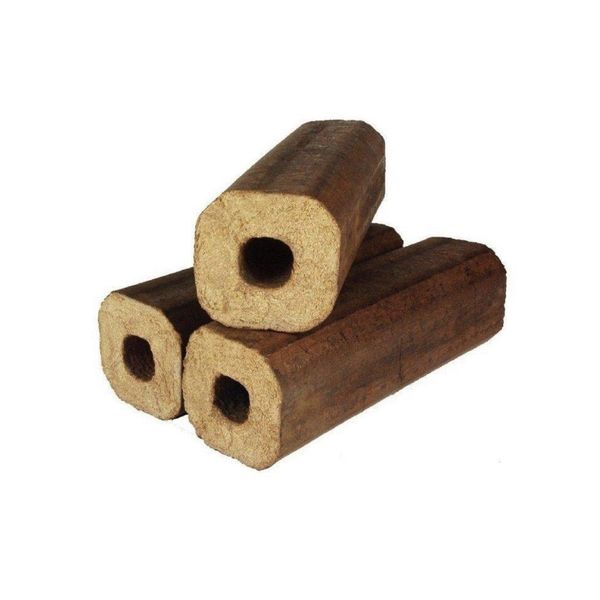 Wood Briquettes in bulk packaging