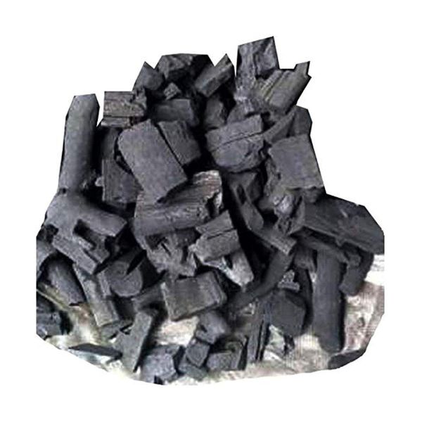 Stacked Coconut Shell Charcoal Briquettes