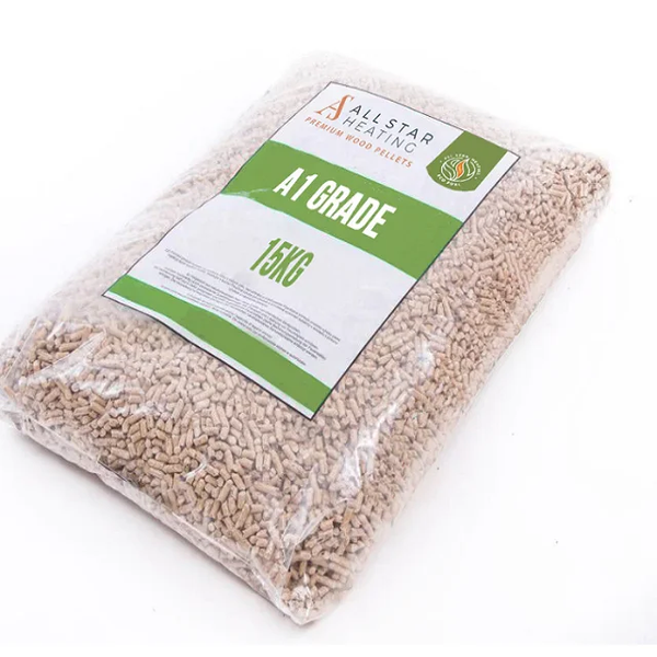 Wood Pellet Cooking Fuel 6-8mm Stick Shape