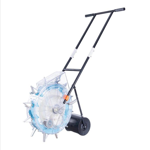 Hand-Push Precision Seeder with adjustable plant spacing and sowing depth