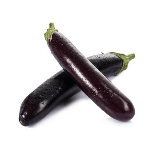 Fresh eggplant