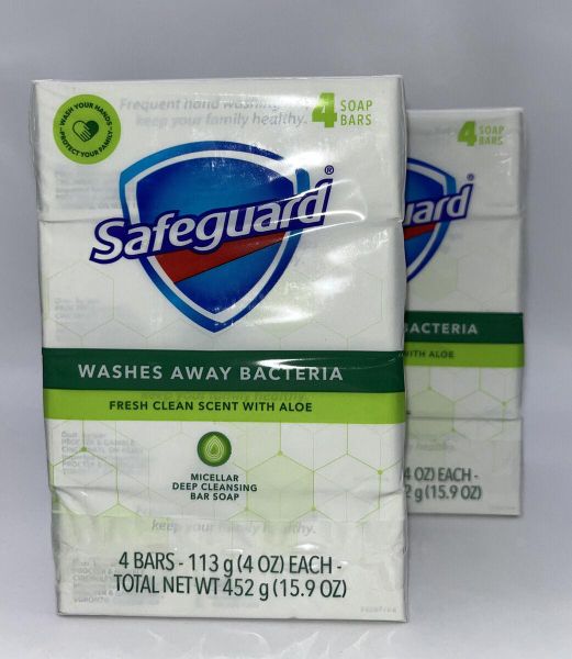 SAFEGUARD Bar Soap Fresh Green with Herbal Extract