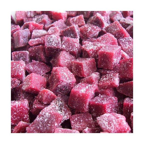 Frozen beetroot in packaging