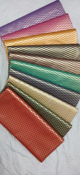 Handloom Silk Brocade Fabric - Elegant Sheen