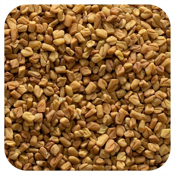 Fresh fenugreek seeds in natural packaging