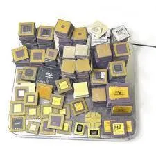 Ceramic 486 Processor Scrap