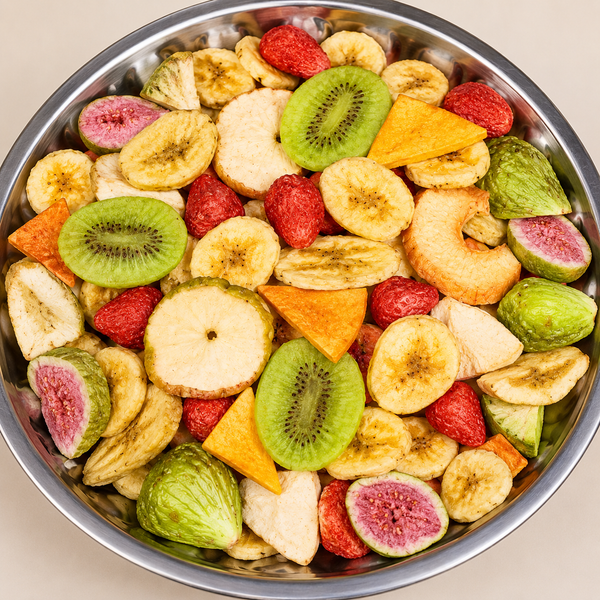 Freeze-dried apple