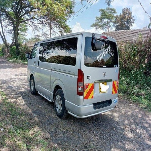 Toyota Hiace interior view