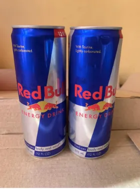 Red Bull Original 250ml in clear bottle