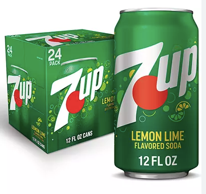 7UP Zero Sugar Lemon & Lime Soda 330ml Can