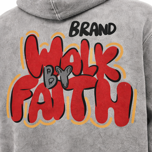 Washed Streetwear Hoodie