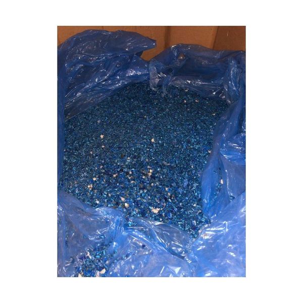 HDPE Blue Drum Regrind