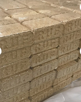 RUF Oak Briquette Stack