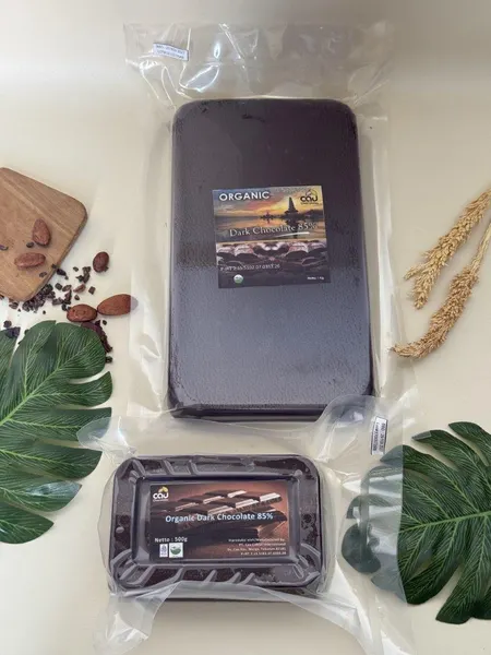 Premium Organic Dark Chocolate 85% Cocoa