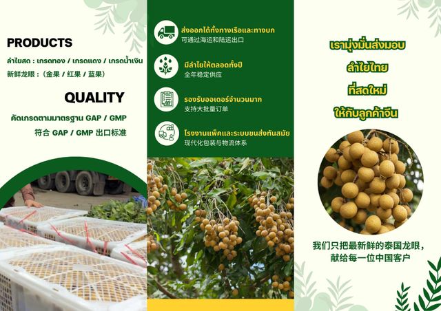 Fresh longan fruit