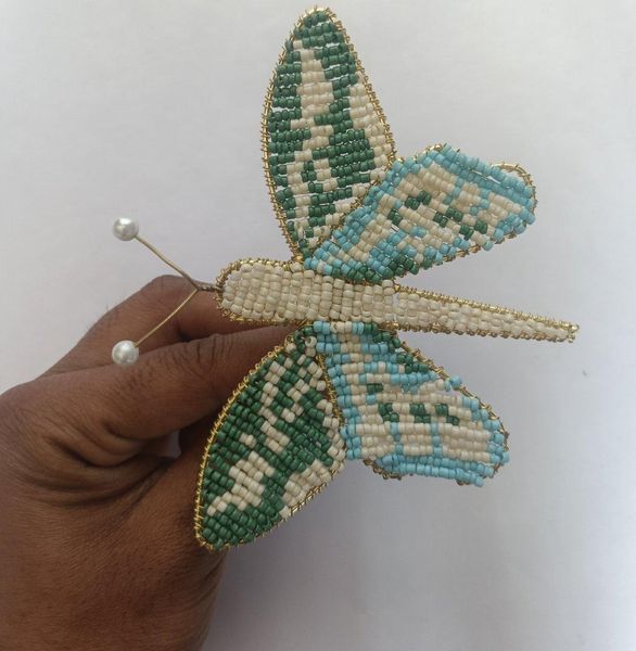 Butterfly Napkin Rings Beaded Product