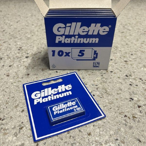 Gillette Double Edge Platinum Razor Blade