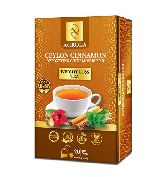 Agrola Ceylon Cinnamon Detox Weightloss Tea