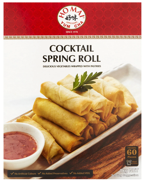 Cocktail Spring Rolls