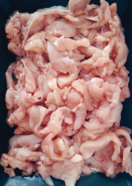 Chicken trimmings - fresh and clean