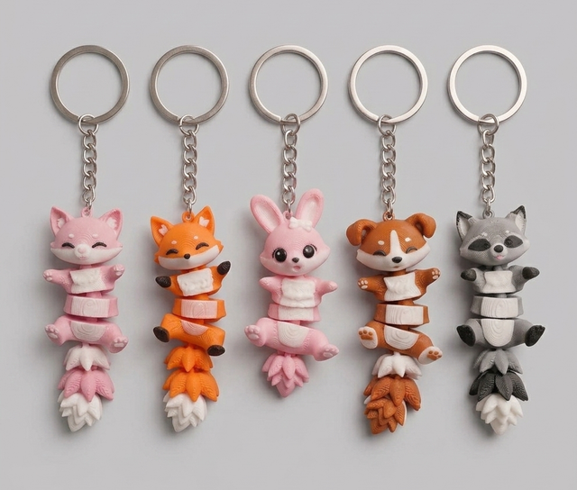 Flexi Buddy Keychain