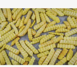 IQF Potato French Fries - Crisp Texture Close-up