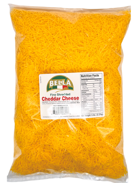 Shredded Cheddar Product