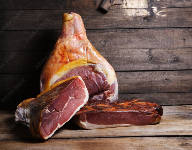 Parma Ham with Cheese