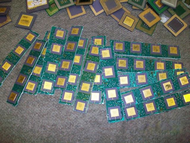 AMD 486/586 CPU Assembly Scrap