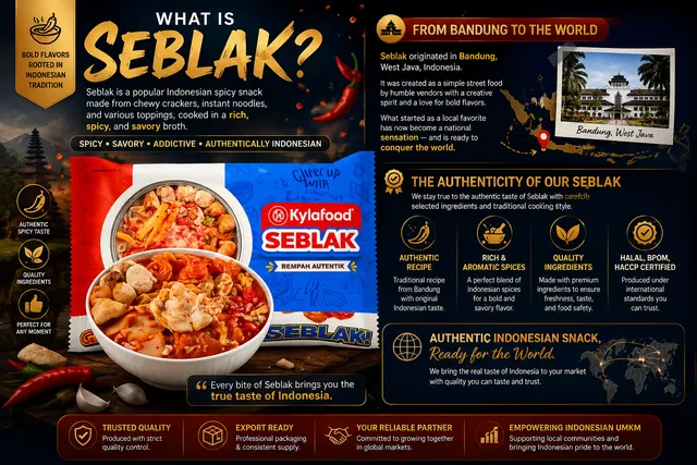 Seblak with traditional serving