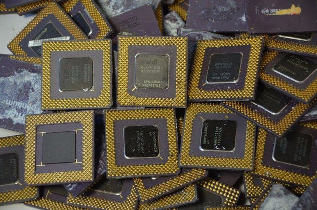 Gold Content Ceramic Scrap