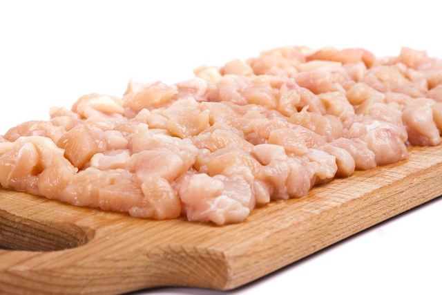 Chicken trimmings - portioned and ready for use