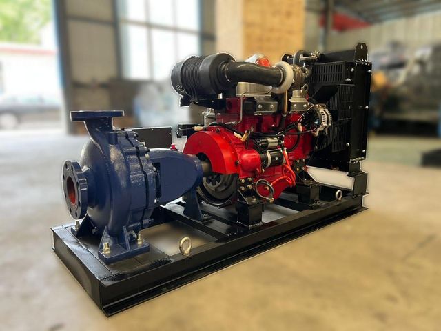 Diesel Engine Double Suction Water Pump Set