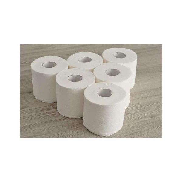 White waste paper for tissue products