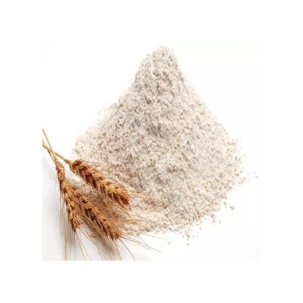 Premium wheat flour in packaging
