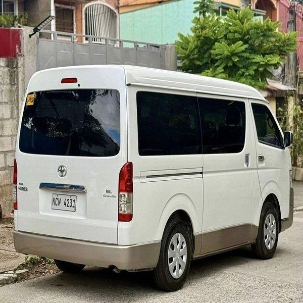 Toyota Hiace cargo area