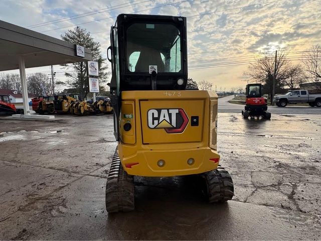 Cat 301.7CR Excavator - Side View