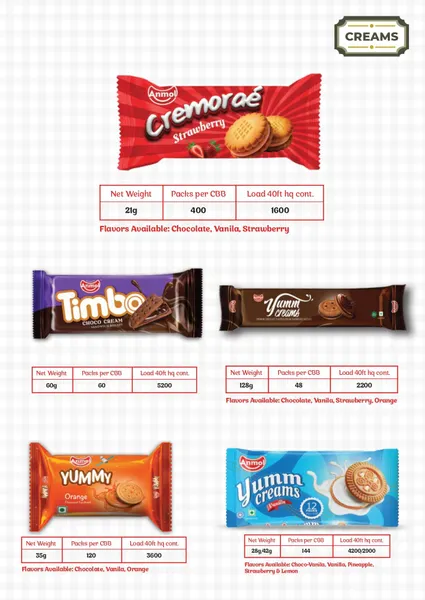 SWEET Biscuits product