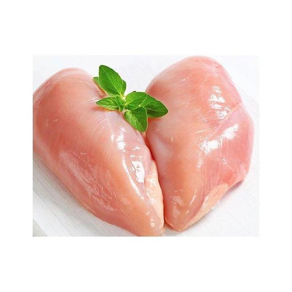 Fresh chicken breast cut
